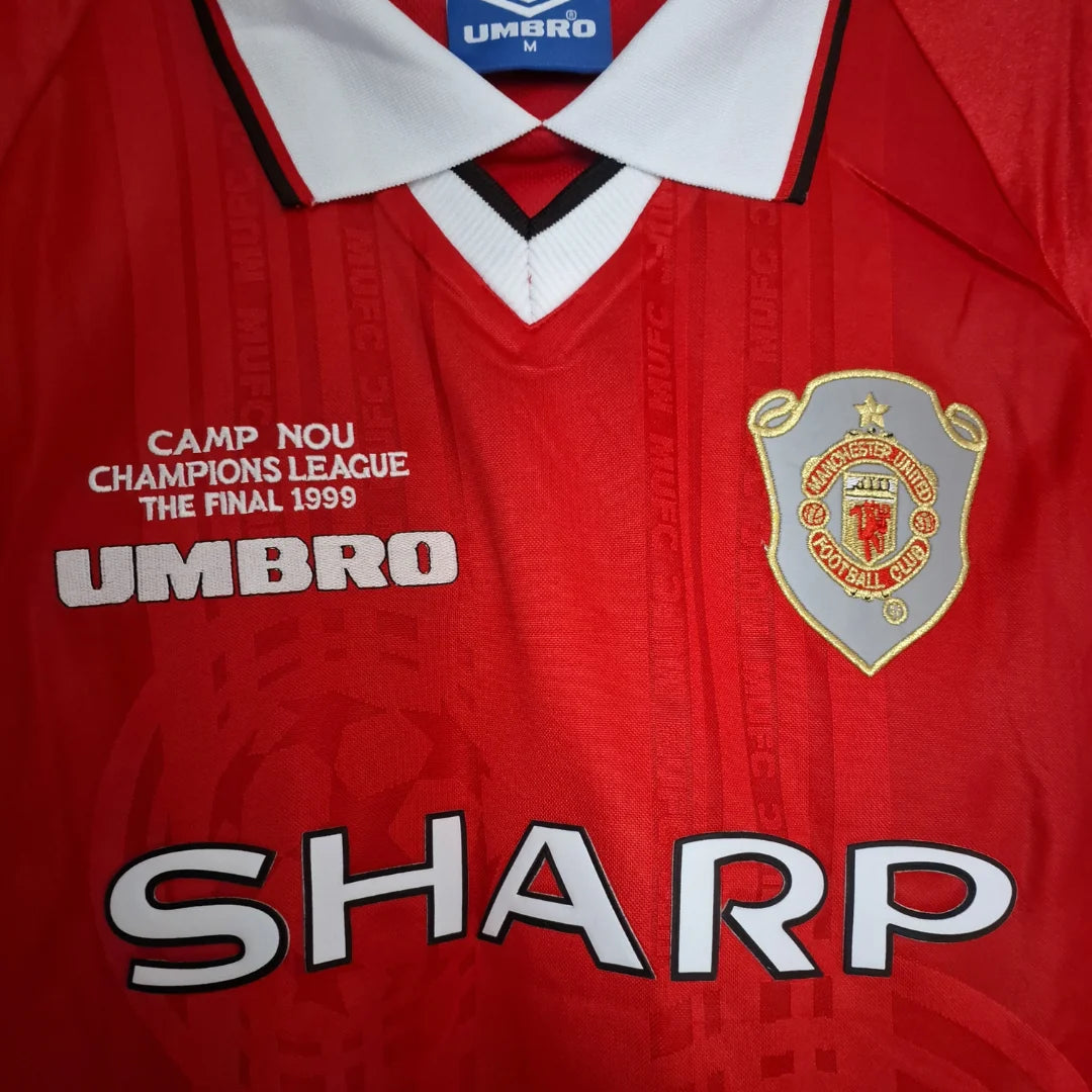 MANCHESTER UNITED FINAL CHAMPIONS 1999