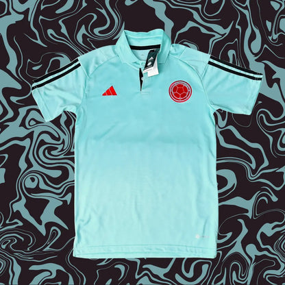 CAMISETA POLO AZUL COLOMBIA