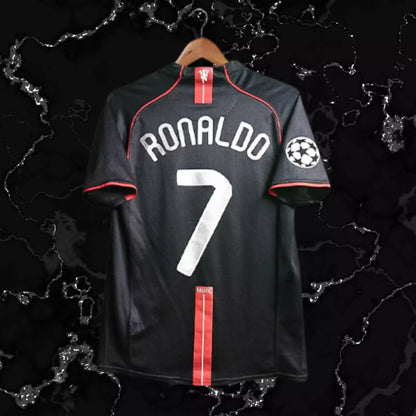 RONALDO MANCHESTER UNITED NEGRA VISITANTE  2008