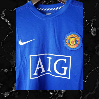 RONALDO MANCHESTER UNITED VISITANTE 2008 AZUL