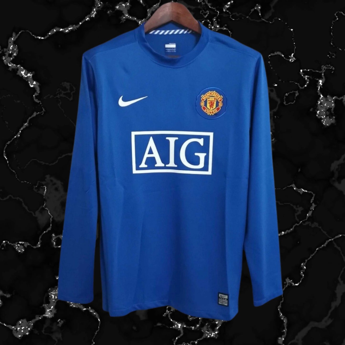 RONALDO MANCHESTER UNITED VISITANTE 2008 AZUL