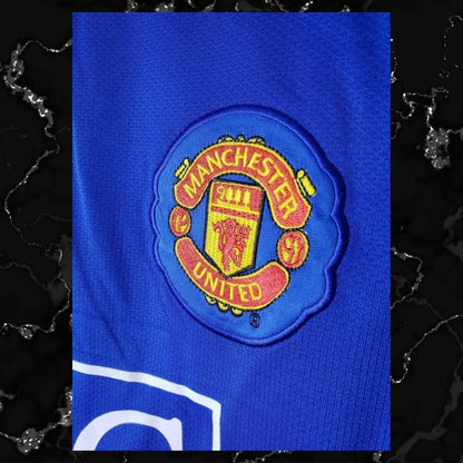 RONALDO MANCHESTER UNITED VISITANTE 2008 AZUL